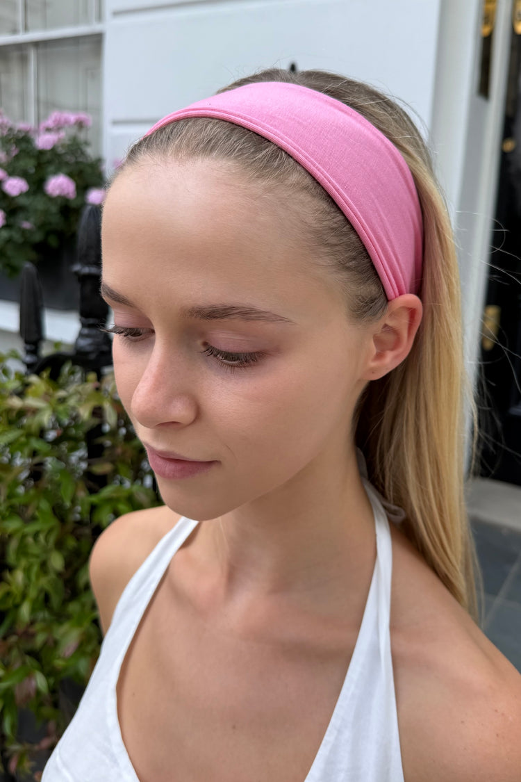Cotton Headband | Bubblegum Pink