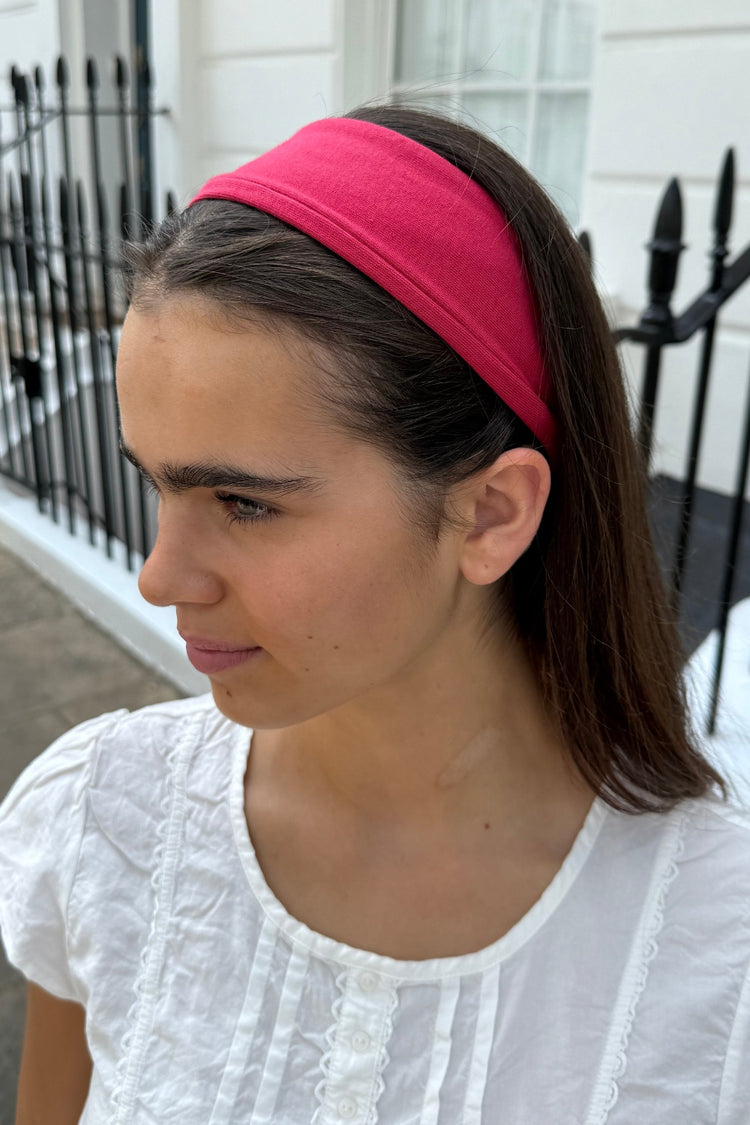 Cotton Headband | Viva Magenta