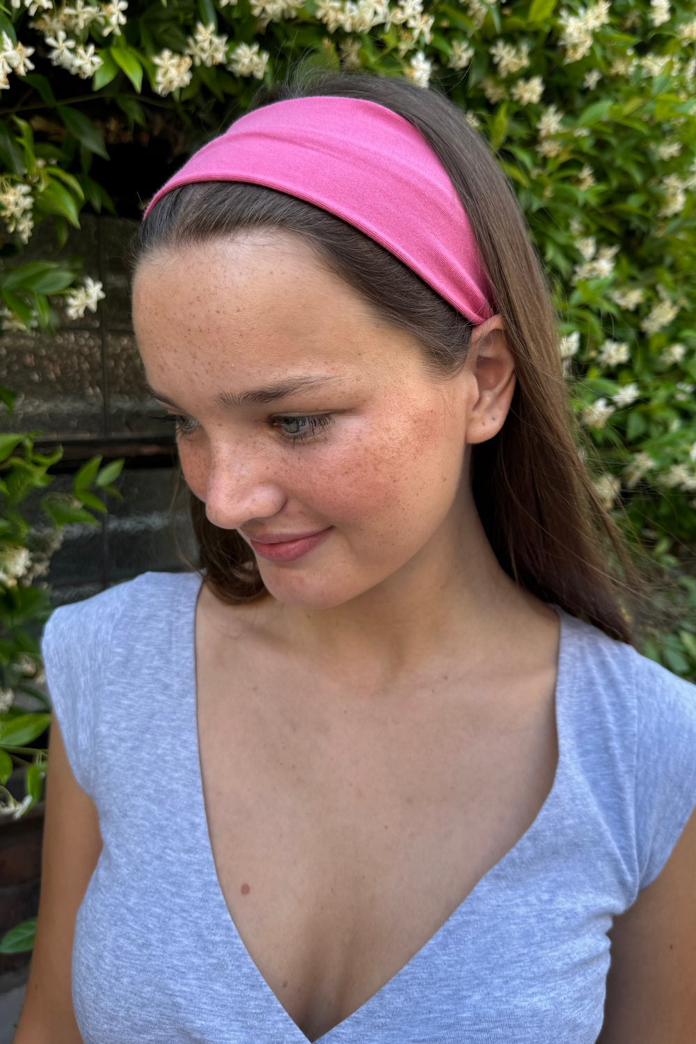 Cotton Headband | Fuchsia