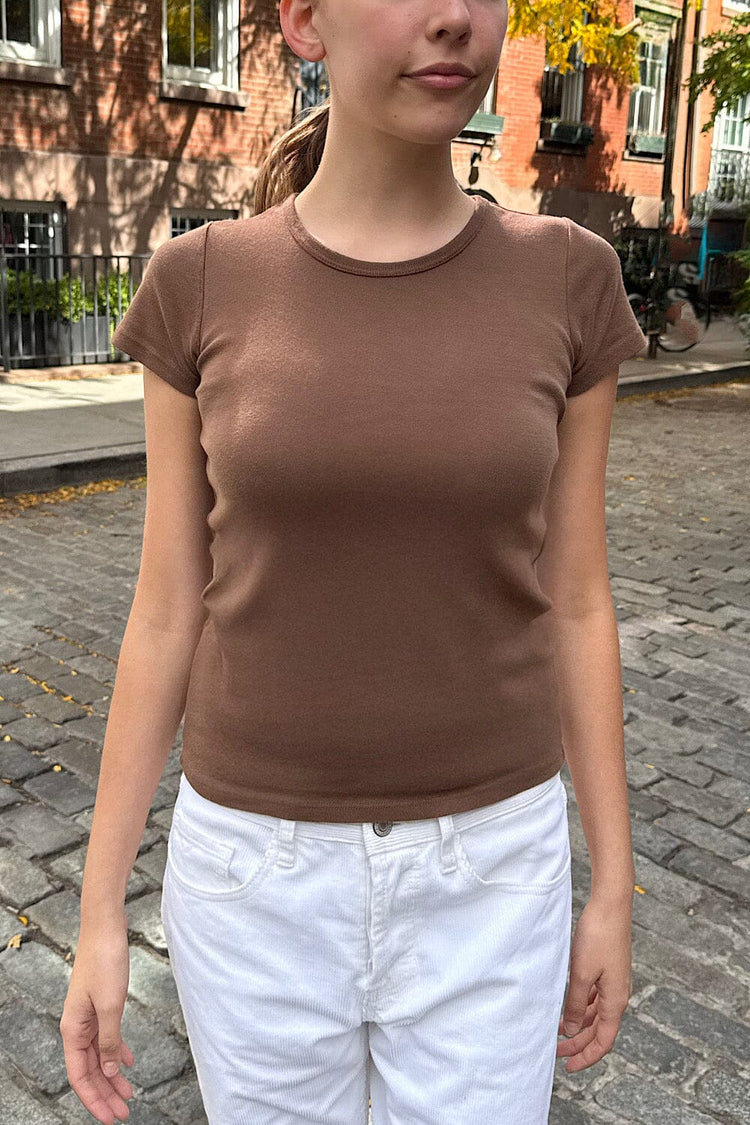 Hailie Top | Brown / XS/S