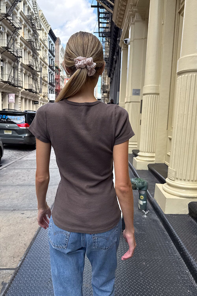 Hailie Top | Dark Brown / XS/S