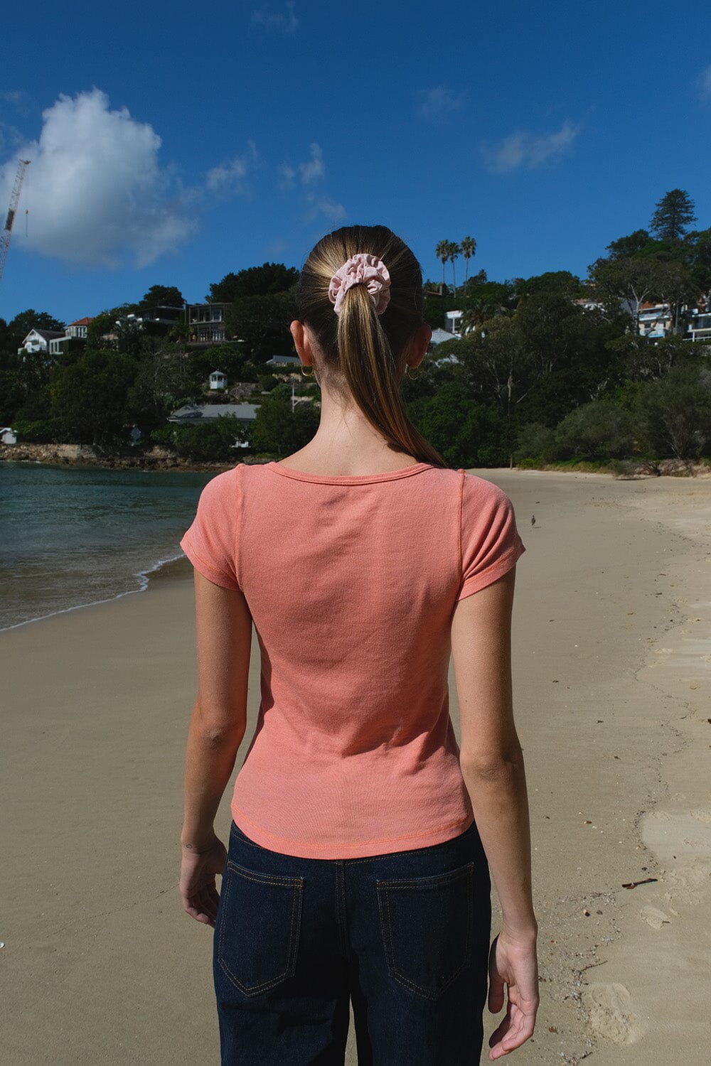 Hailie Top | Coral Rose / XS/S