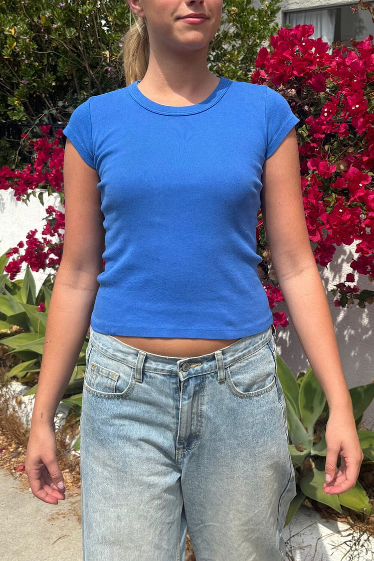 Hailie Top | Medium Blue / XS/S