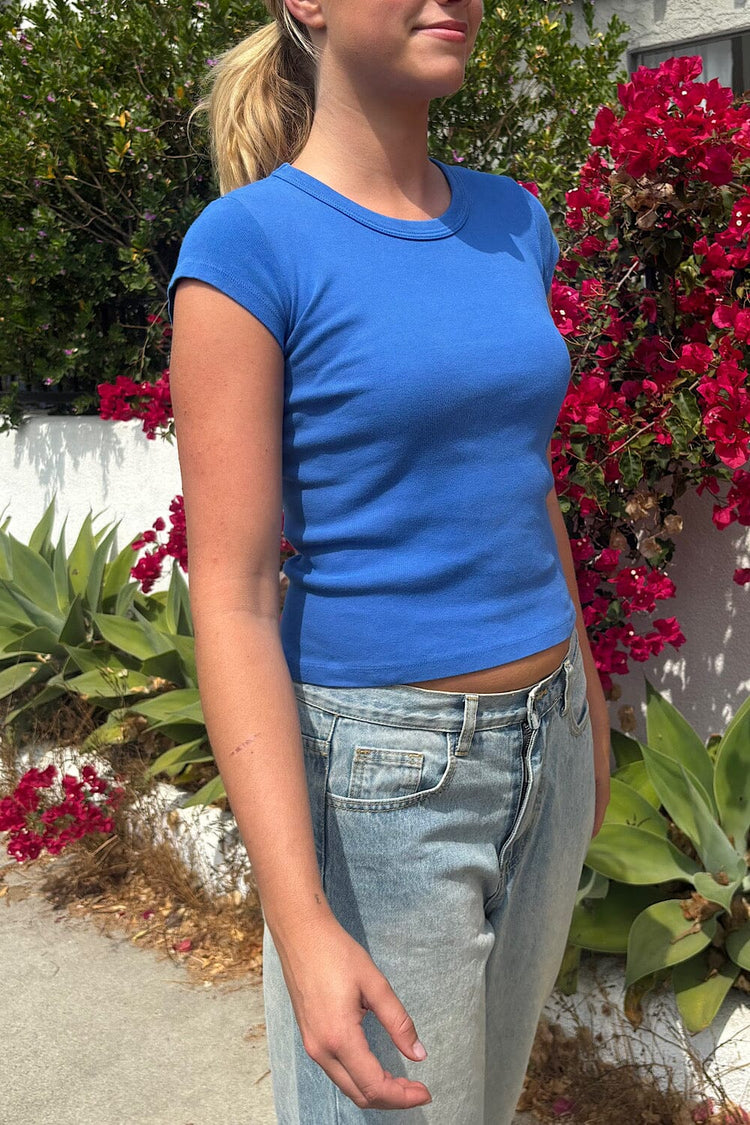 Hailie Top | Medium Blue / XS/S