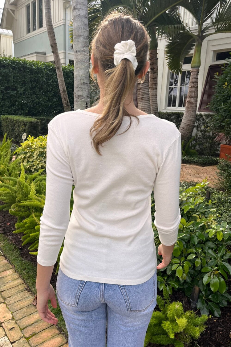 Zelly Top | Natural White / XS/S