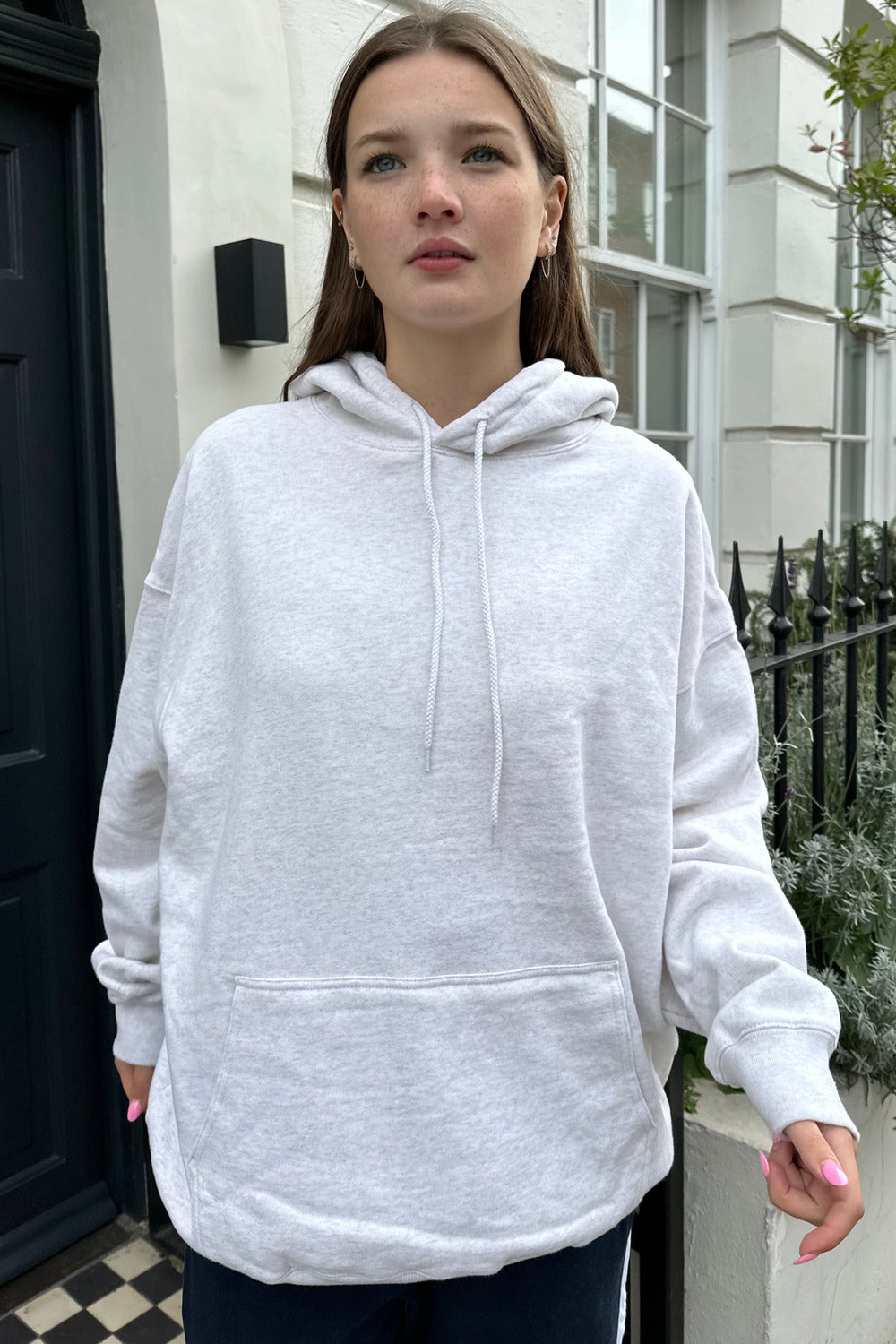 Light Heather Grey / Oversized Fit