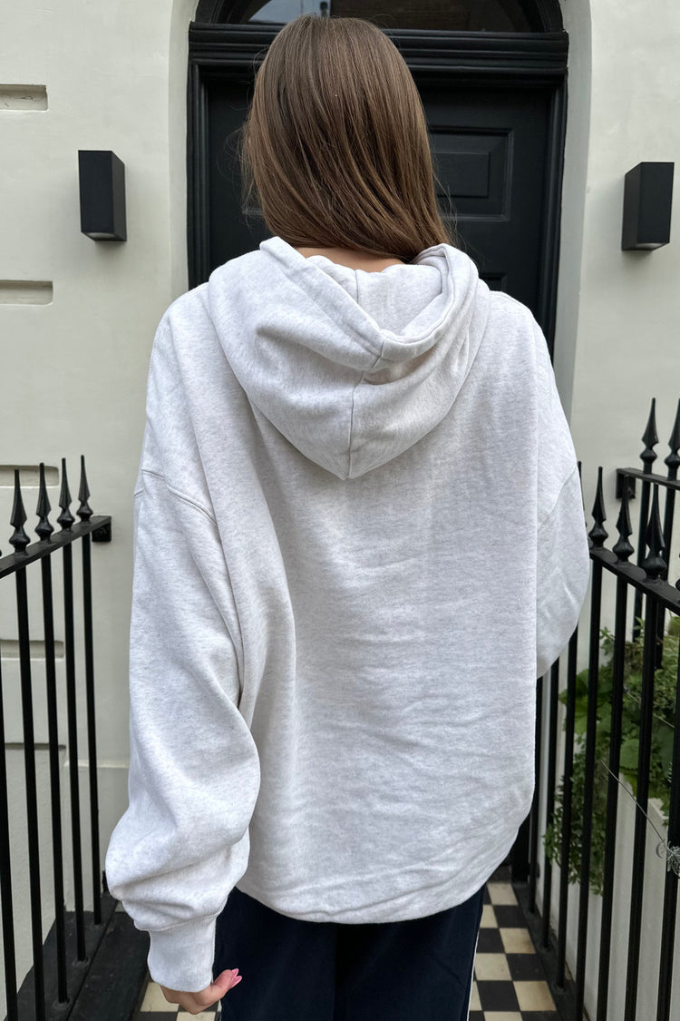 Christy Hoodie | Light Heather Grey / Oversized Fit