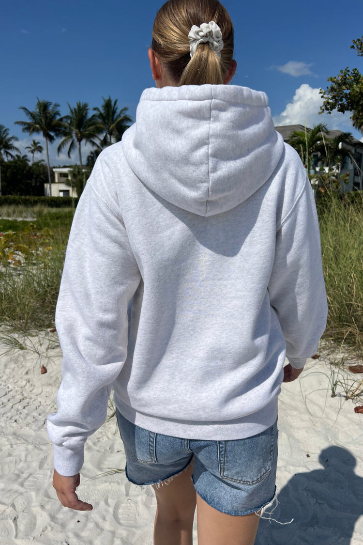 Christy Hoodie | Light Heather Grey / Regular Fit