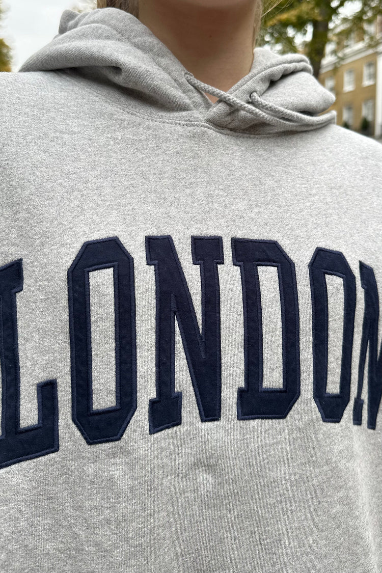 Christy London Hoodie | Heather Grey / Oversized Fit