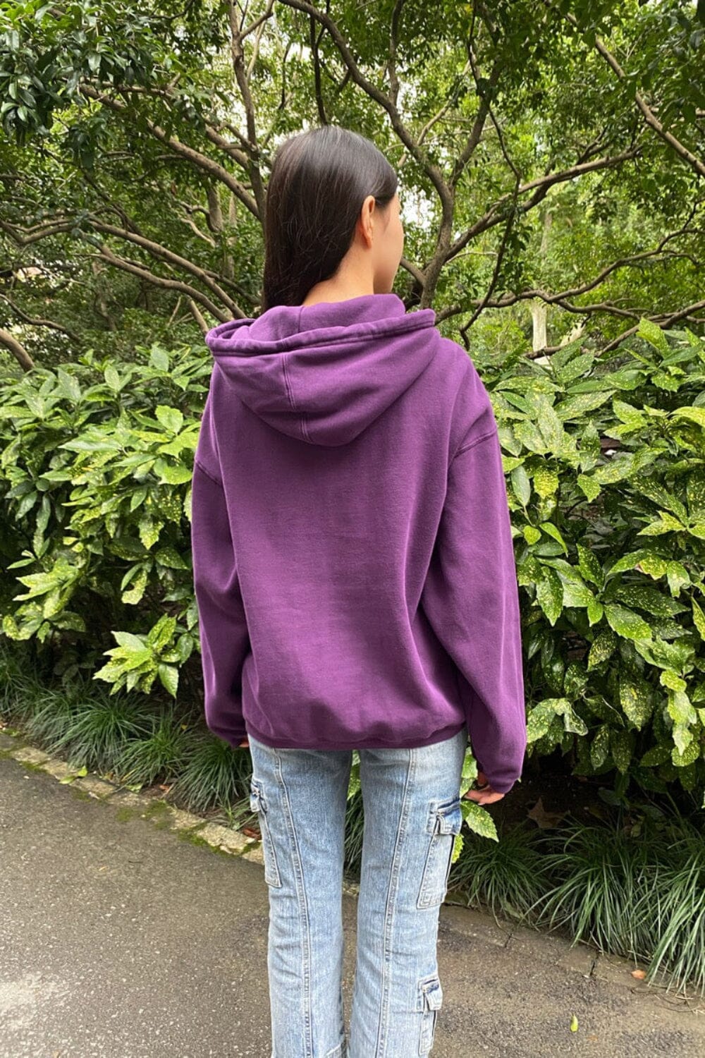 Christy Hoodie | Bright Purple / Oversized Fit
