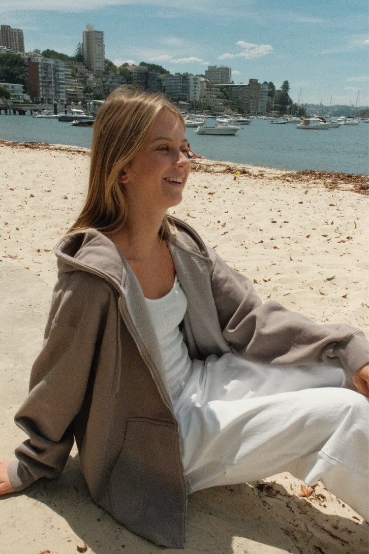 Christy Hoodie | Light Charcoal Grey / Oversized Fit