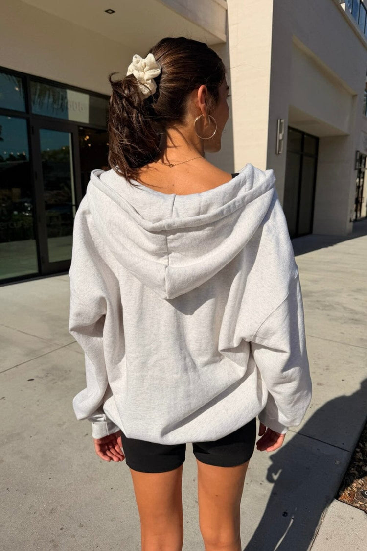 Christy Hoodie | Grey Melange / Oversized Fit