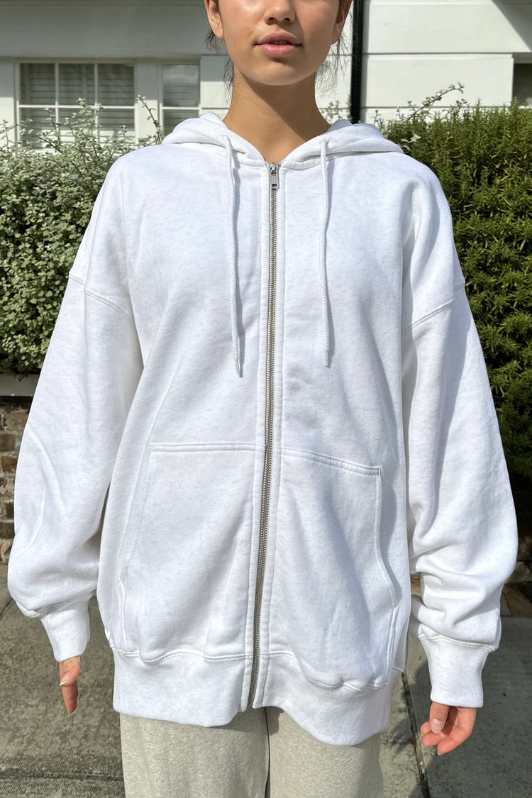 Christy Hoodie | Off White Melange / Oversized Fit