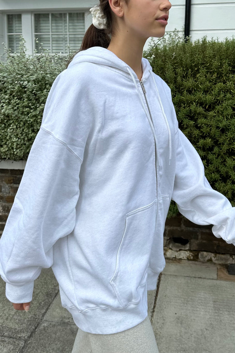 Christy Hoodie | Off White Melange / Oversized Fit