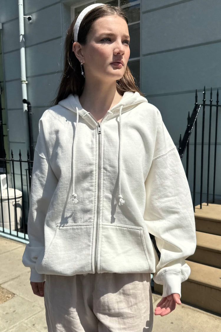 Christy Hoodie | Natural White / Oversized Fit