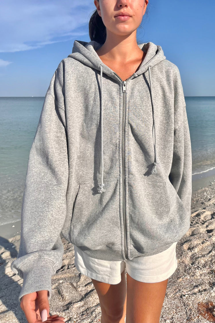 Christy Hoodie | Heather Grey / Oversized Fit