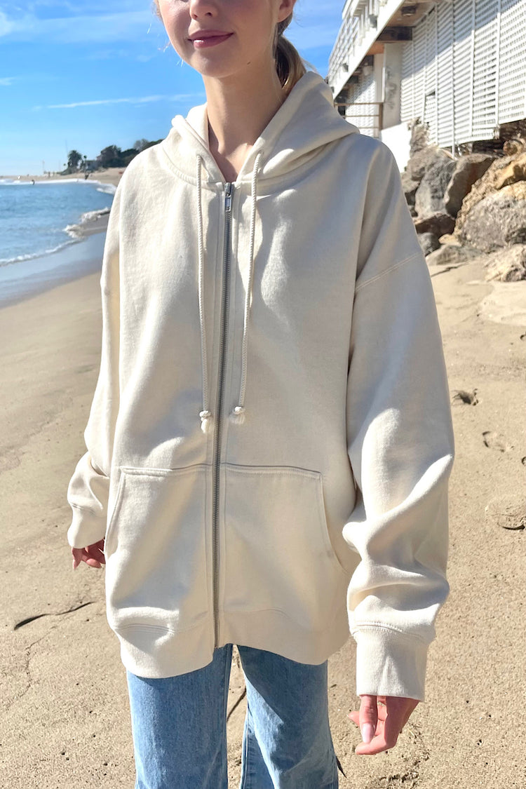 Christy Hoodie | Cream / Oversized Fit