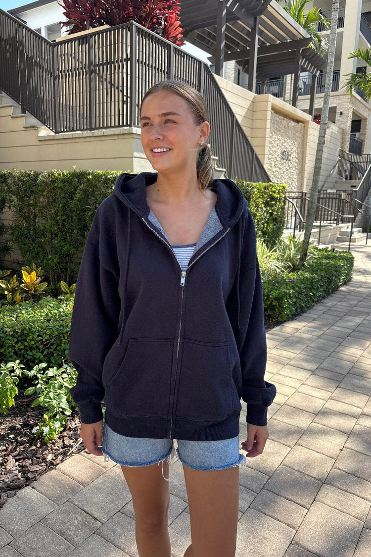 Christy Hoodie | Navy Blue / Oversized Fit