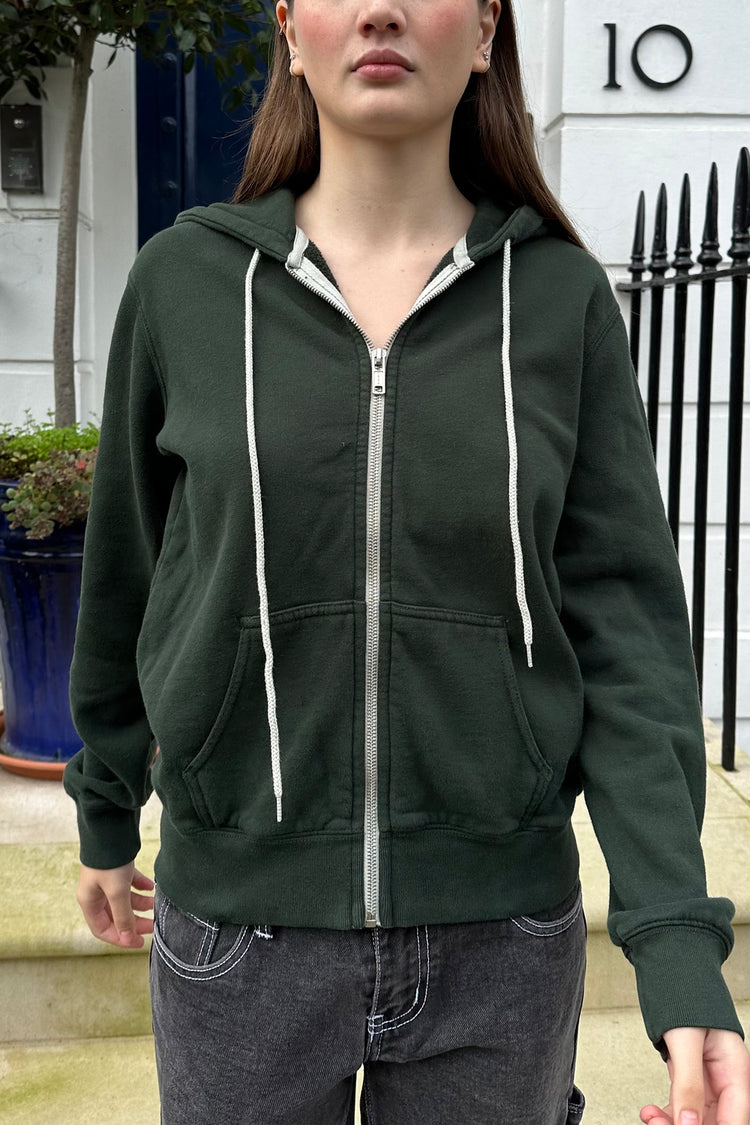 Christy Hoodie | Forest Green / Regular Fit