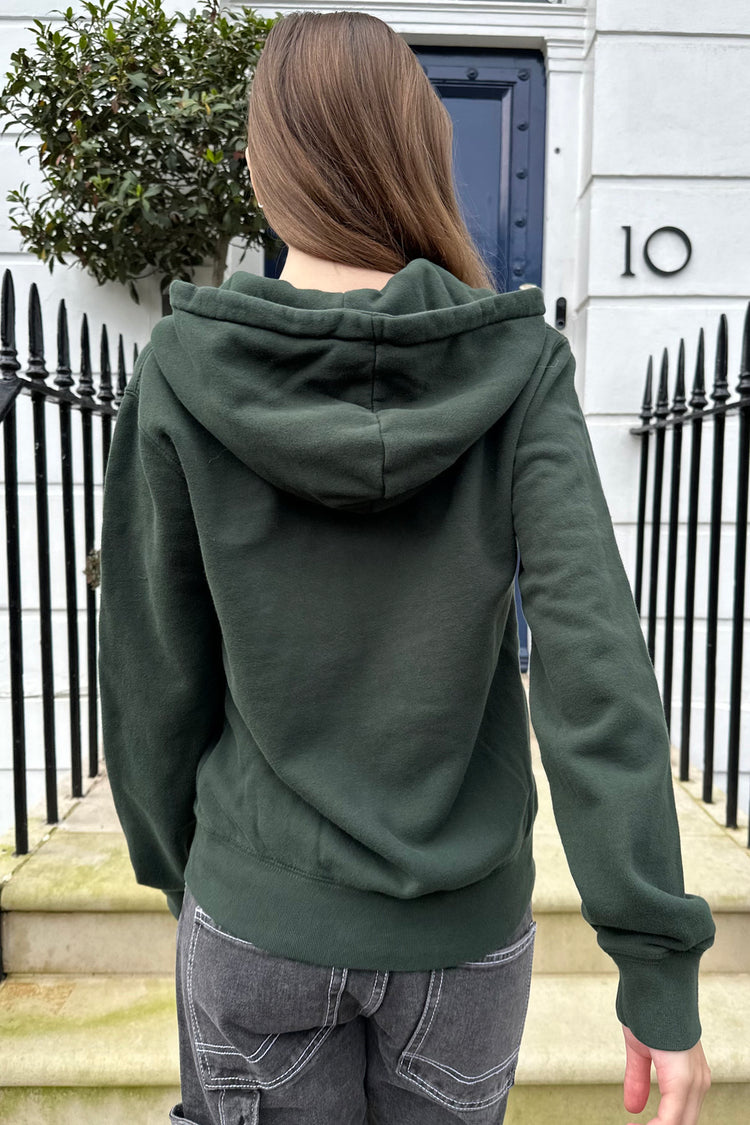 Christy Hoodie | Forest Green / Regular Fit