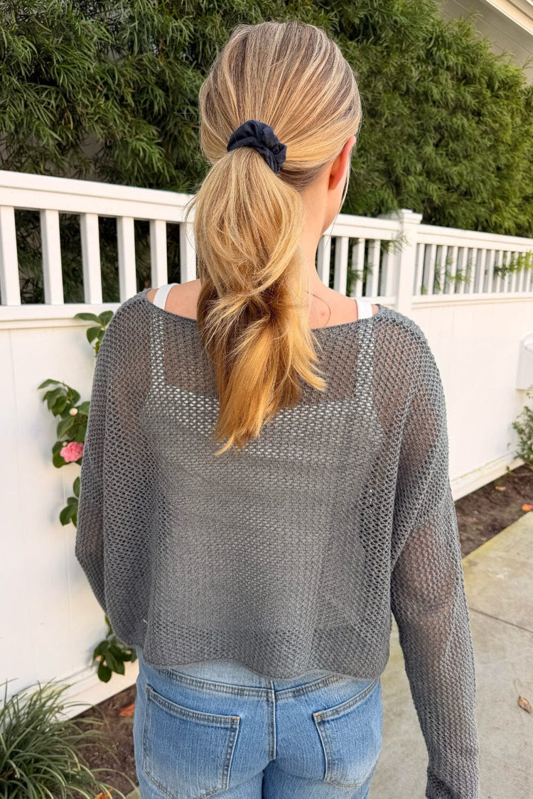 Aitana Top | Light Charcoal Grey / XS/S