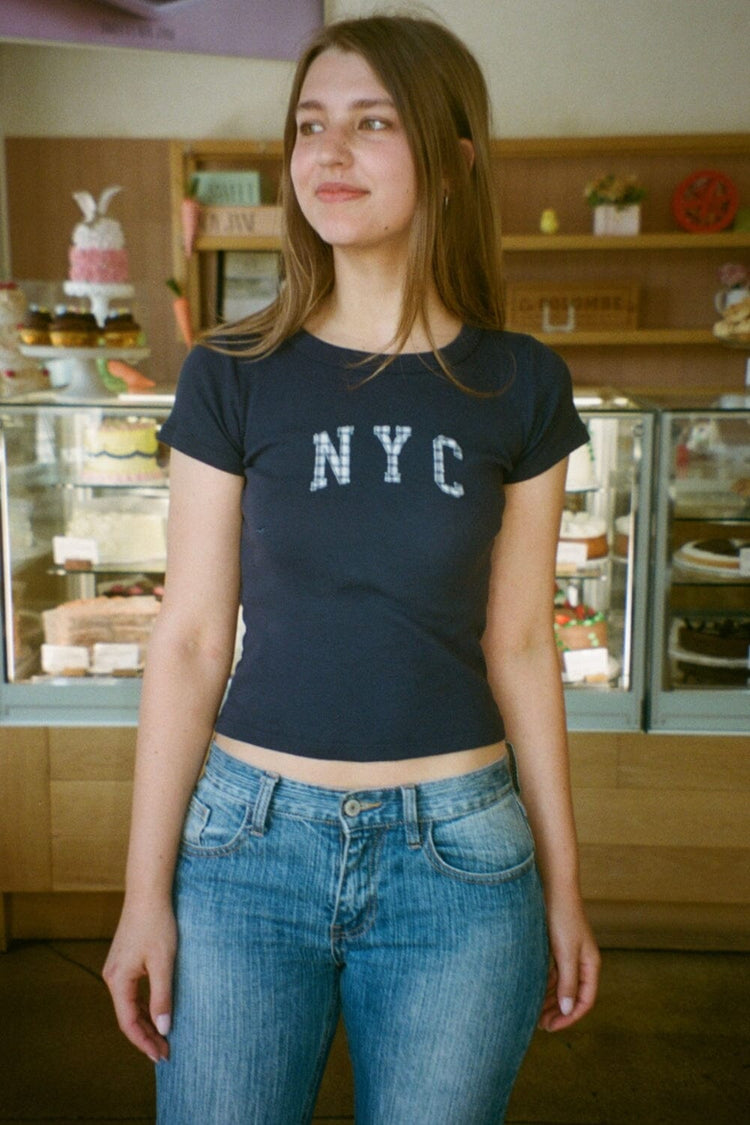 Ashlyn NYC Top | Navy Blue / XS/S