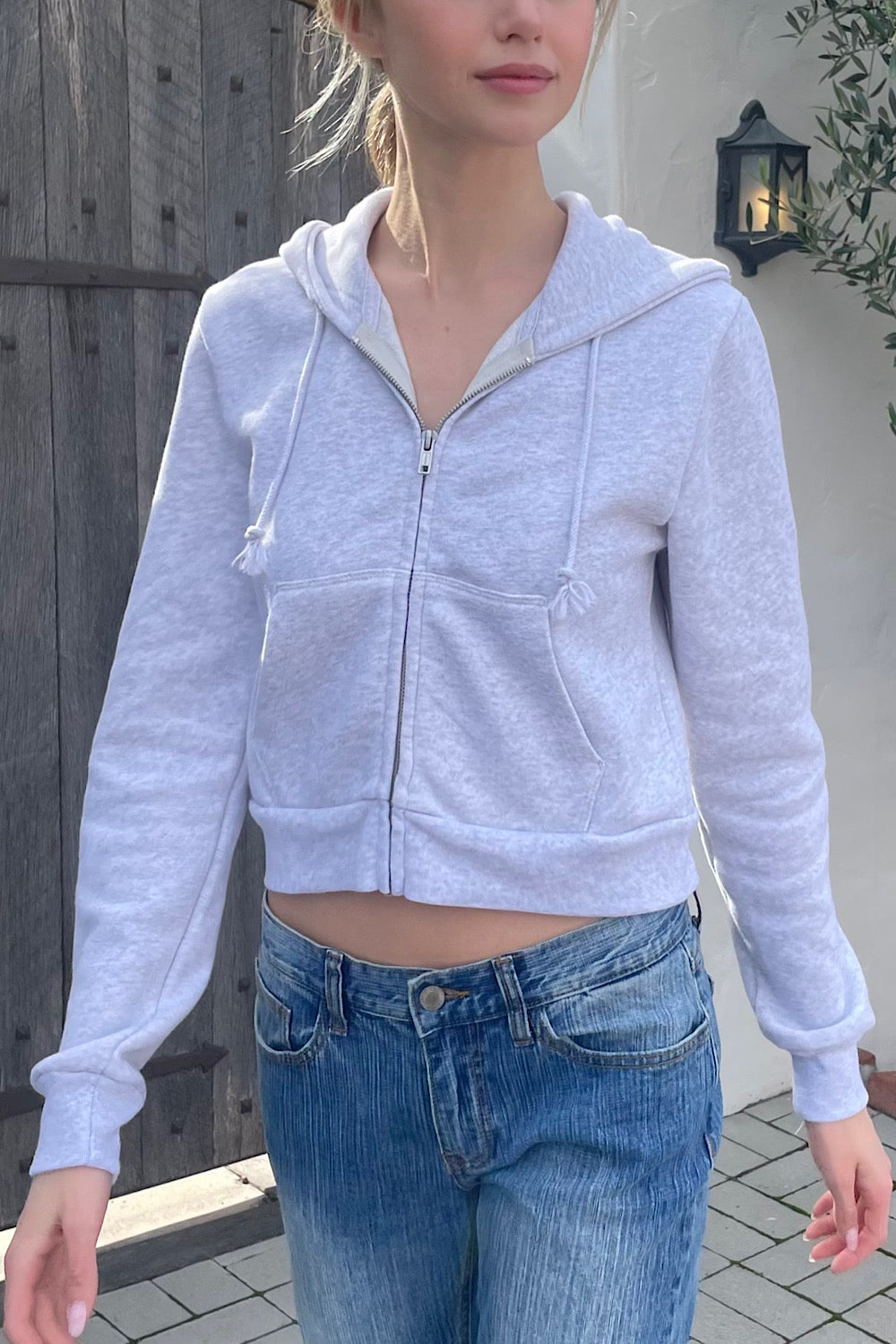 Crystal hoodie brandy melville Clearance
