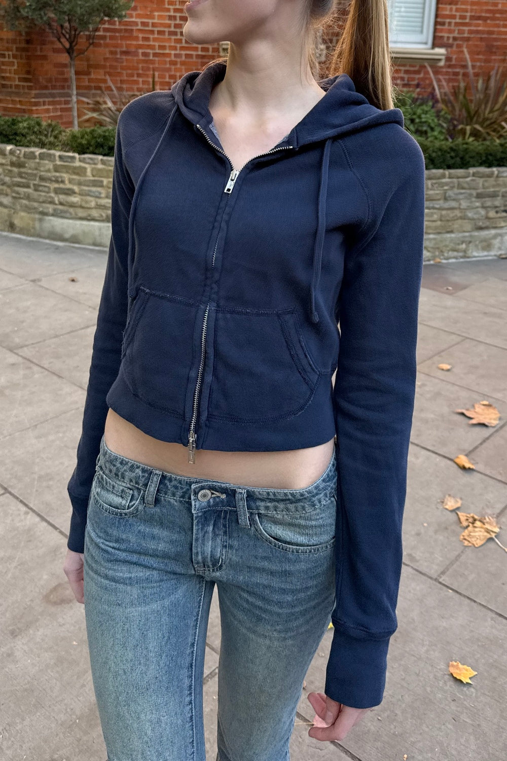 Crystal Hoodie | Faded Navy / XS/S