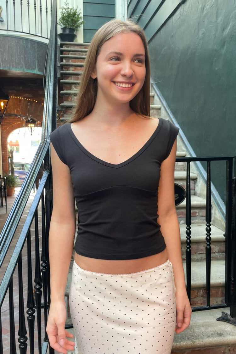 Amara Top | Black / XS/S