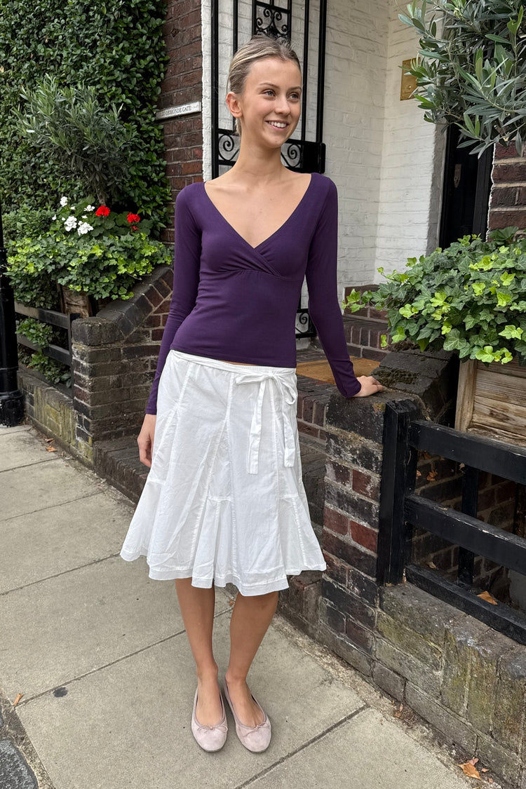 Amara Top | Deep Purple / XS/S