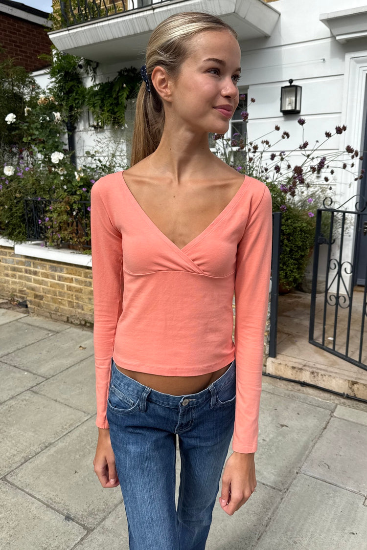 Amara Top | Coral Rose / XS/S