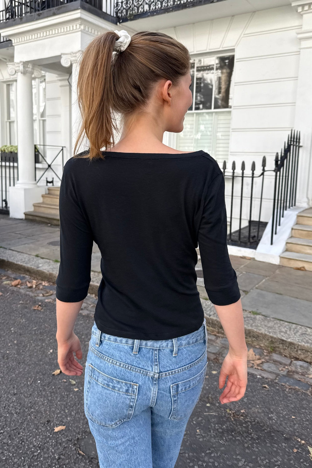 Philippa Top | Black / XS/S