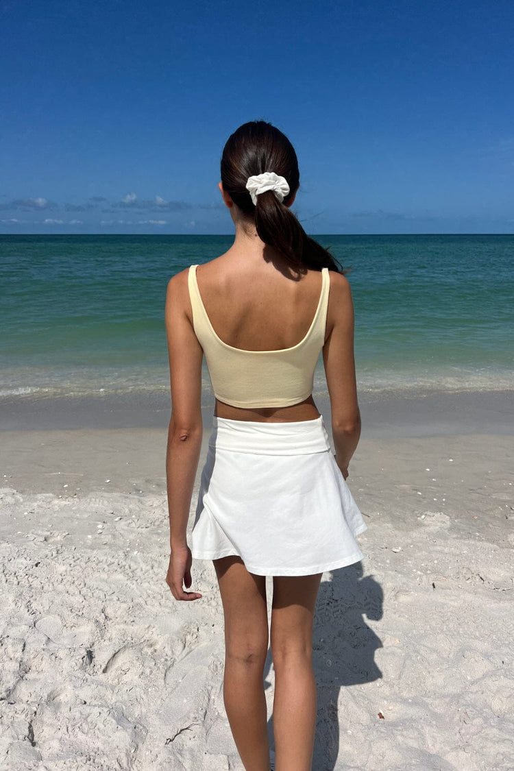 Lydia Tank | Pastel Yellow / XS/S