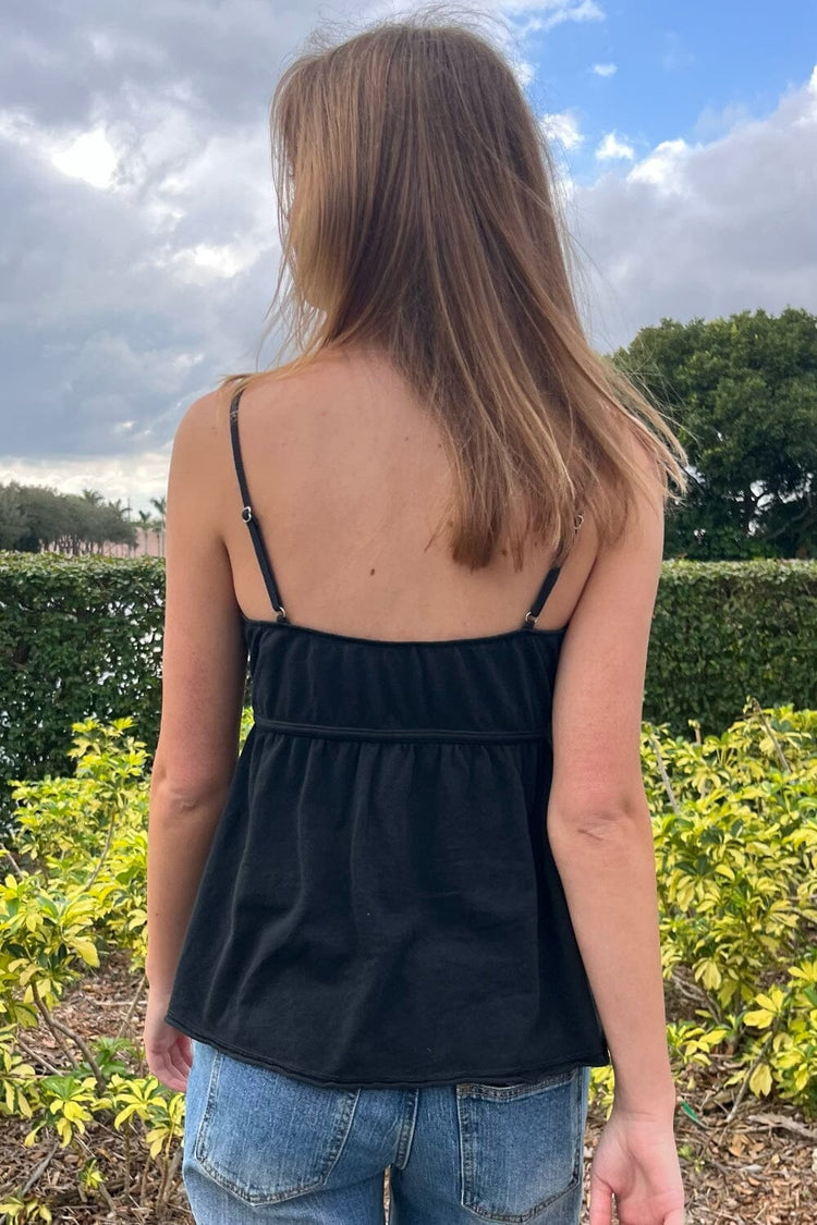 Amara Tank | Black / XS/S