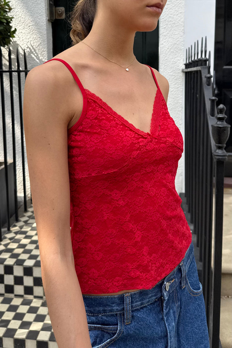 Mandy Tank | Red / XS/S