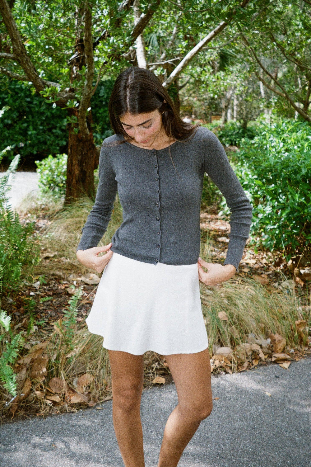 Athelia Top | Dark Grey / S
