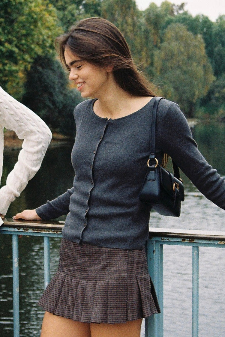 Athelia Top | Dark Grey / S