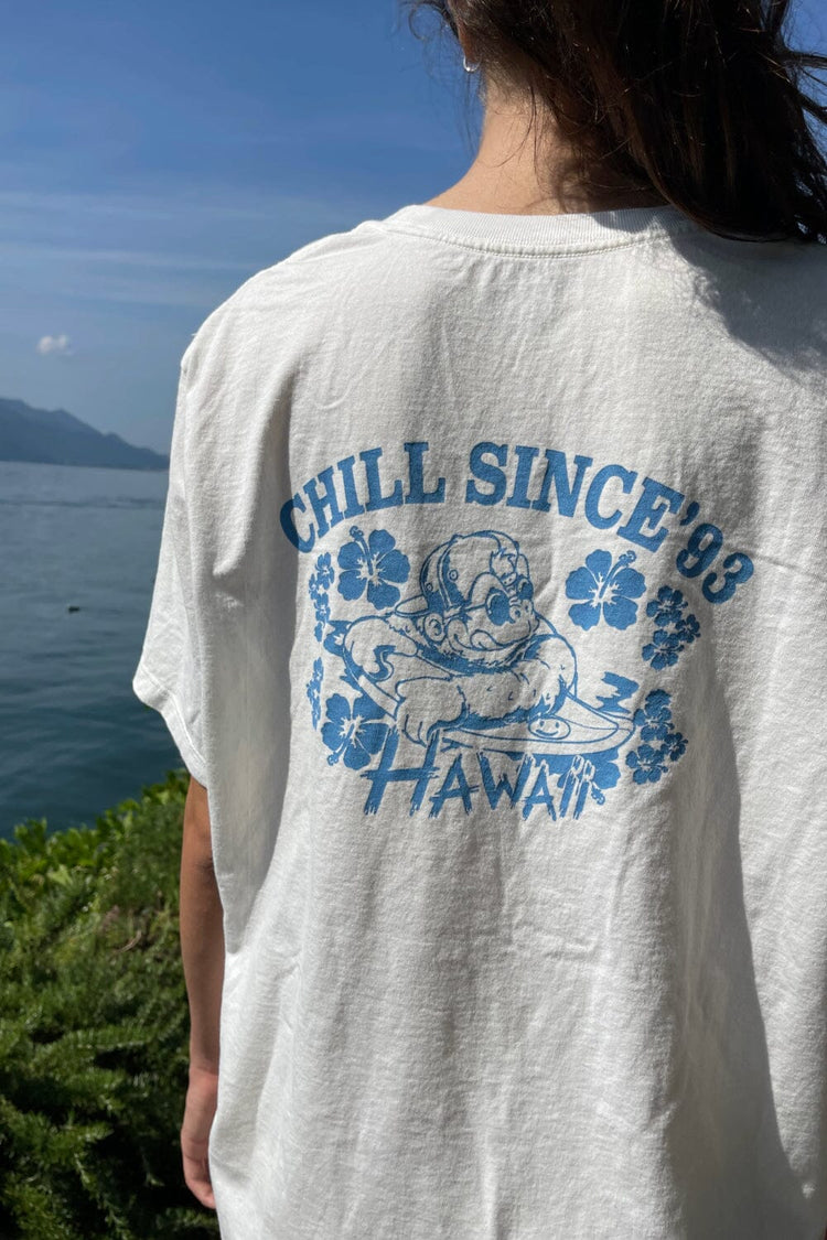 Chill Since Hawaii '93 Oversized Tee | Oversized Fit