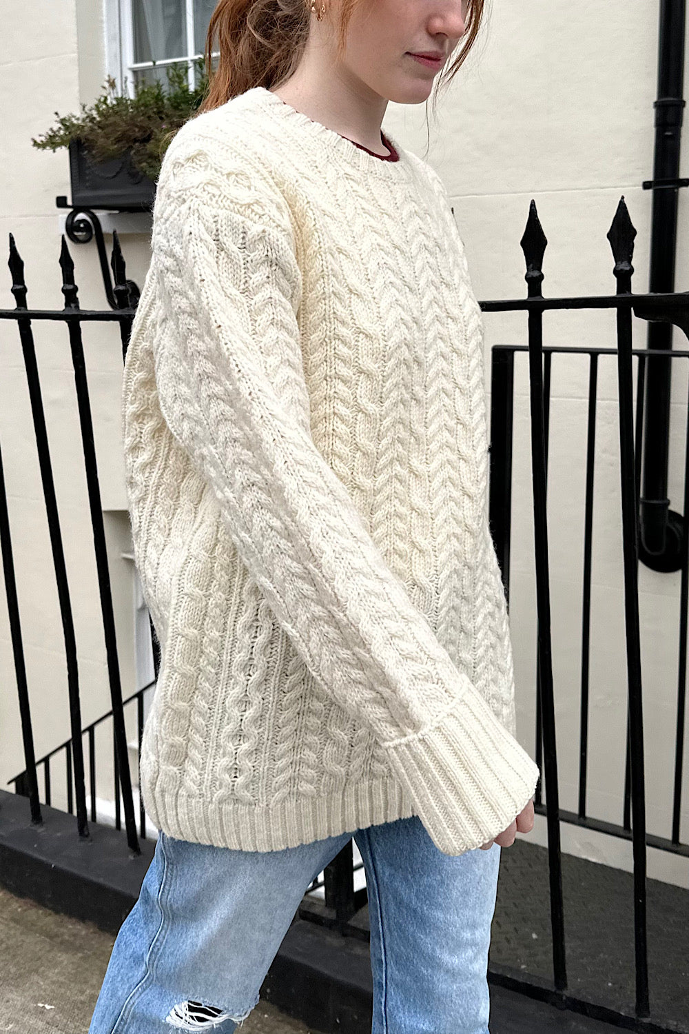 Ivory / Oversized Fit