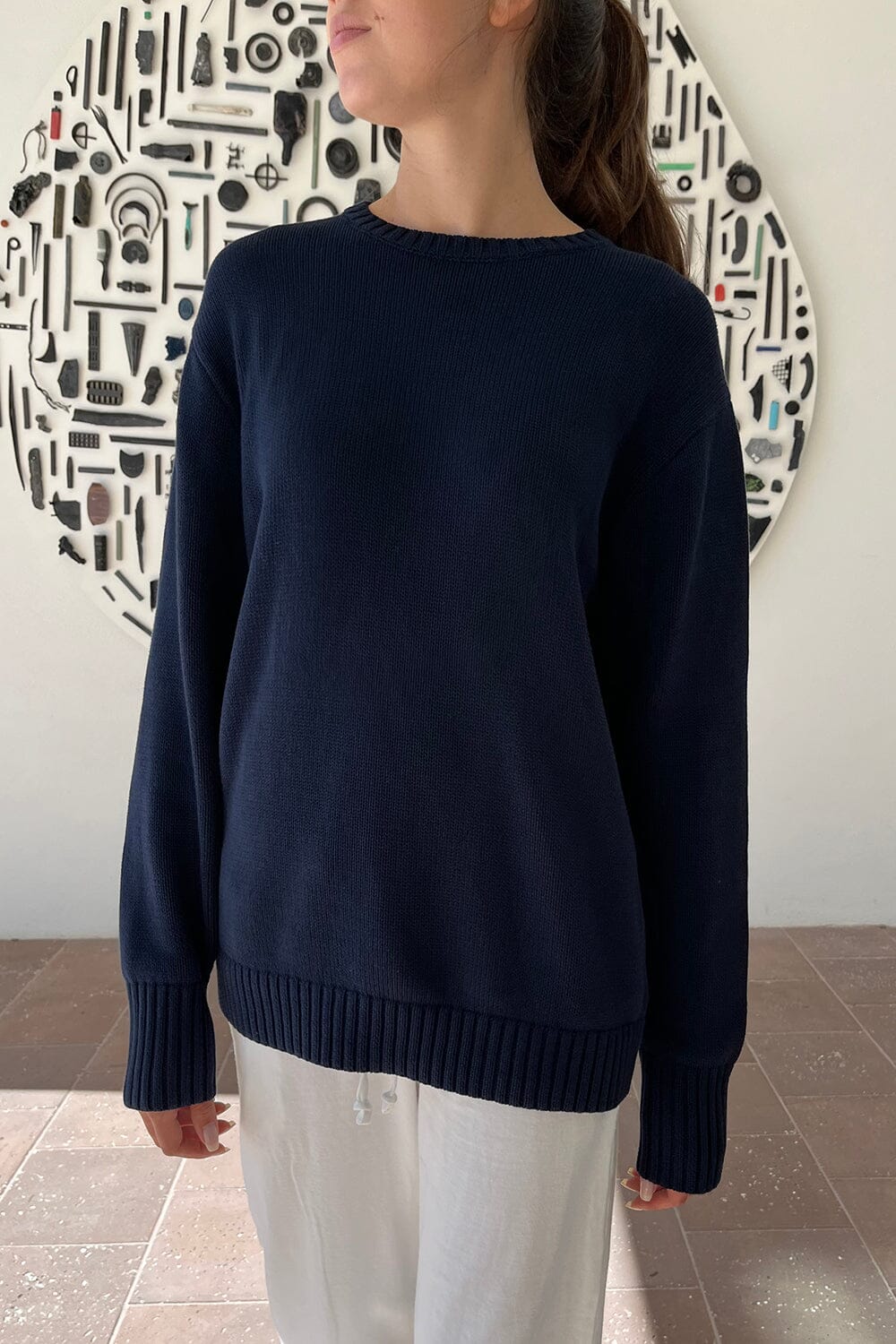 Dark Navy / Oversized Fit
