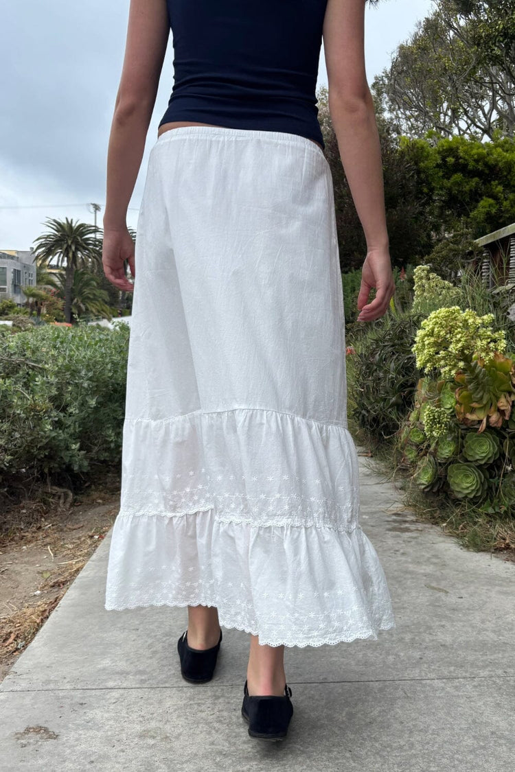 Olive Skirt | Natural White / S