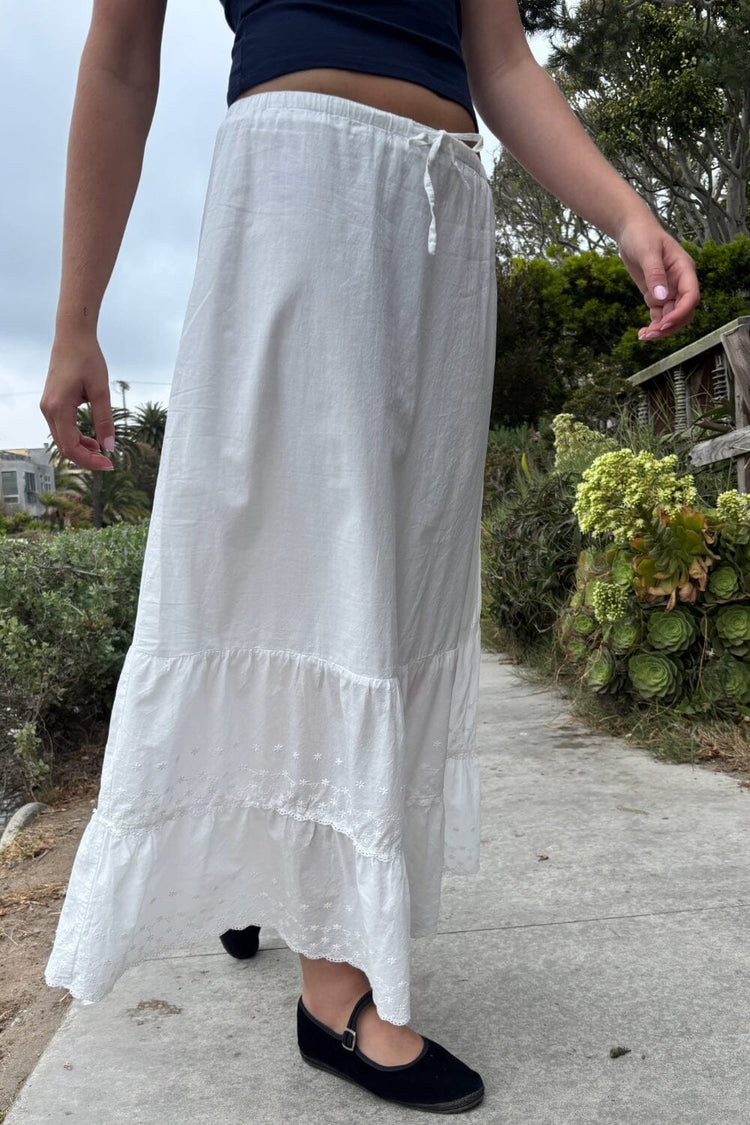 Olive Skirt | Natural White / S