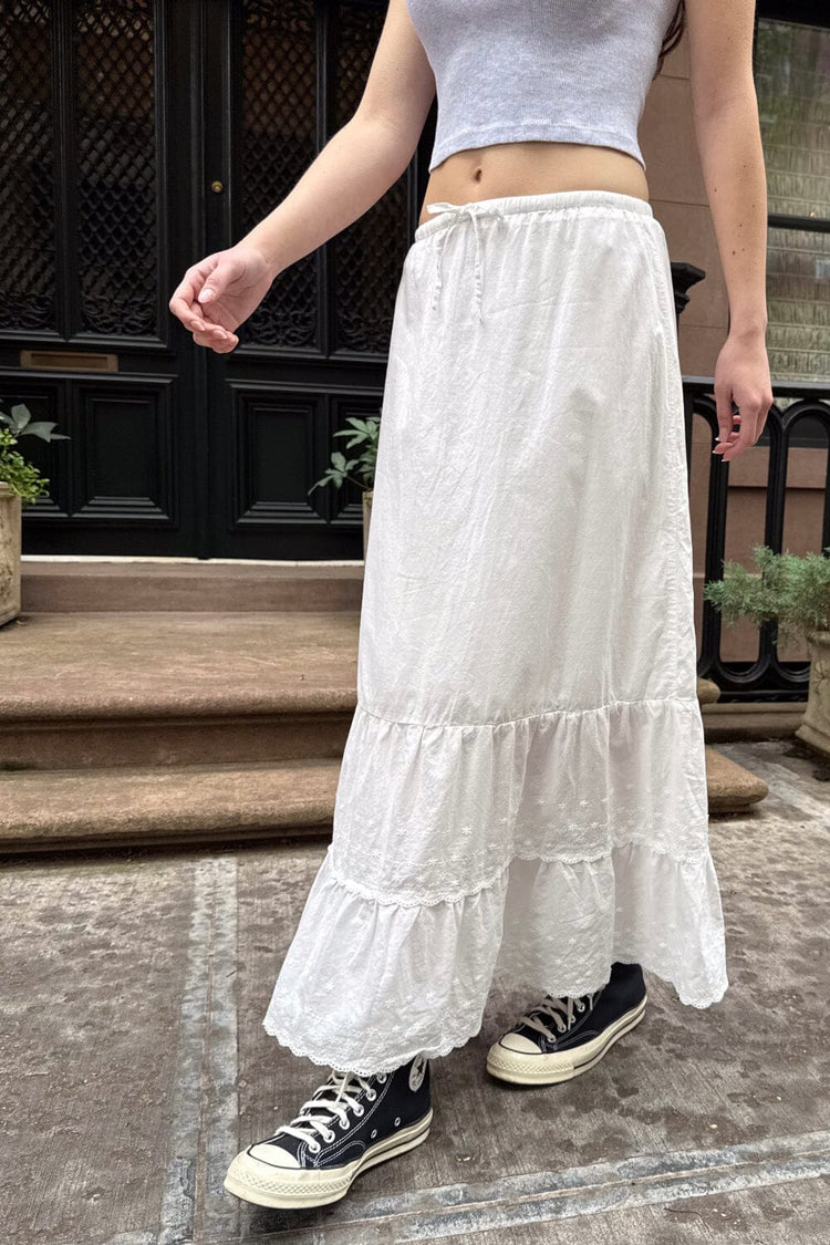 Olive Skirt | Natural White / S