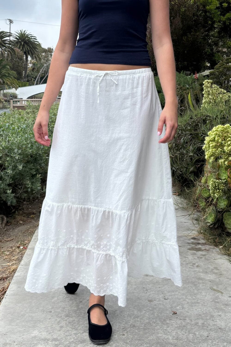 Olive Skirt | Natural White / S