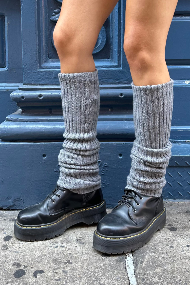 Leg Warmers | Heather Grey