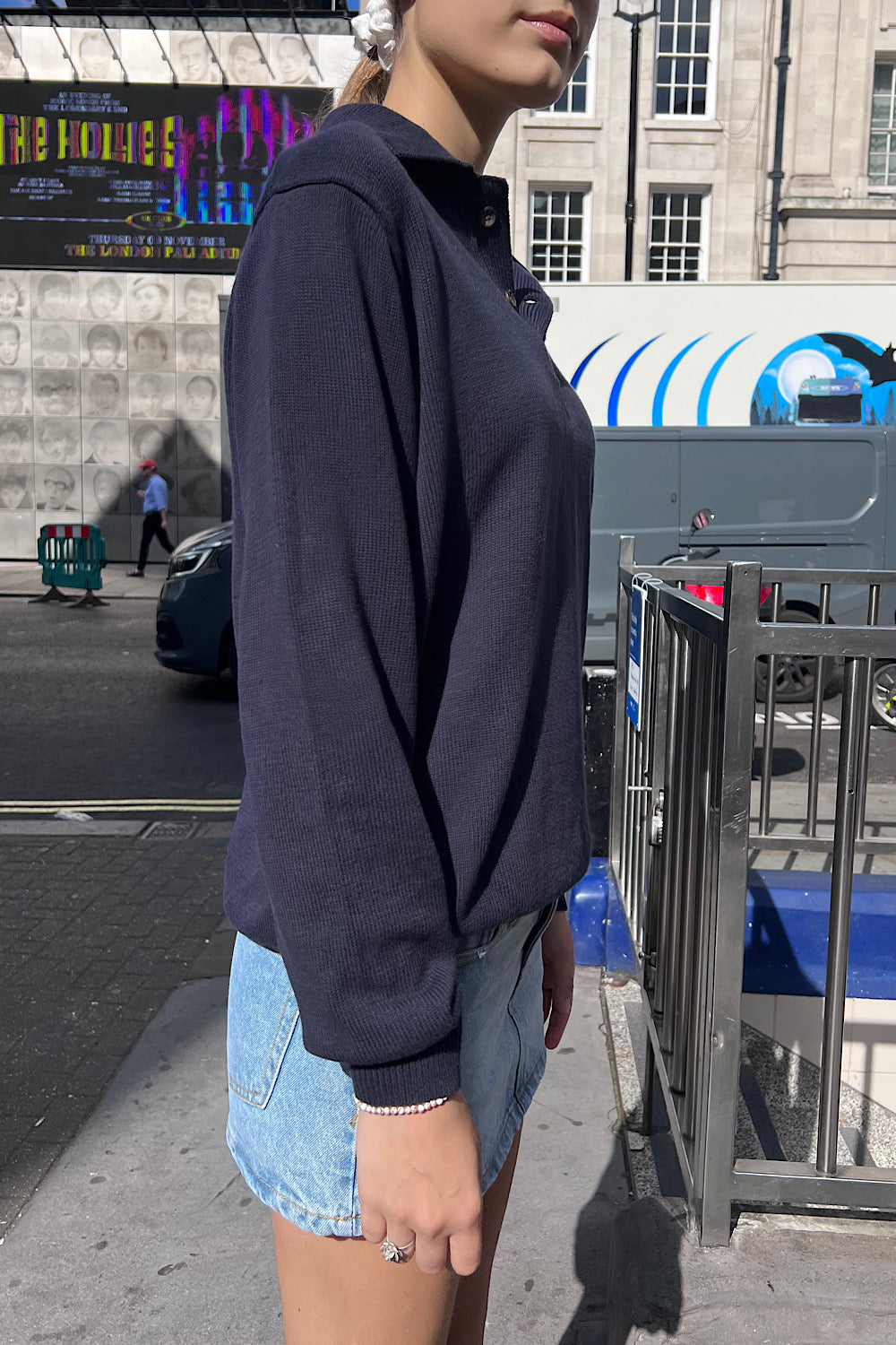 Navy Blue / Oversized Fit