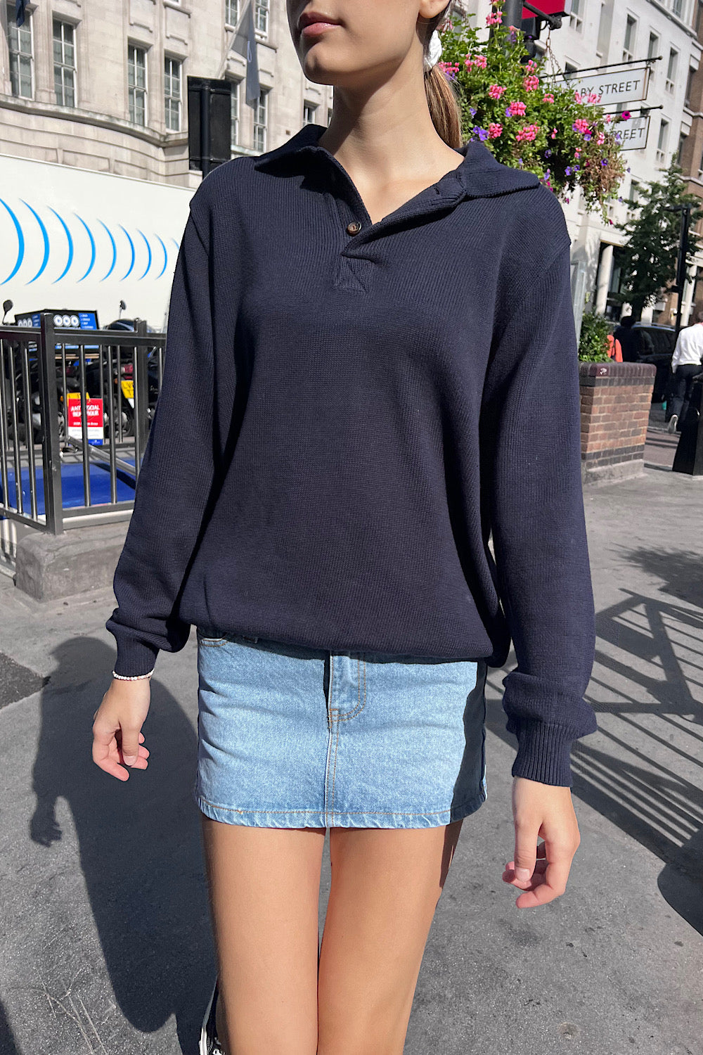 Navy Blue / Oversized Fit