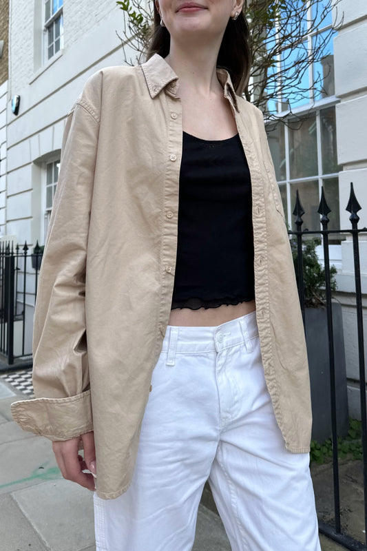 Khaki Beige / Oversized Fit