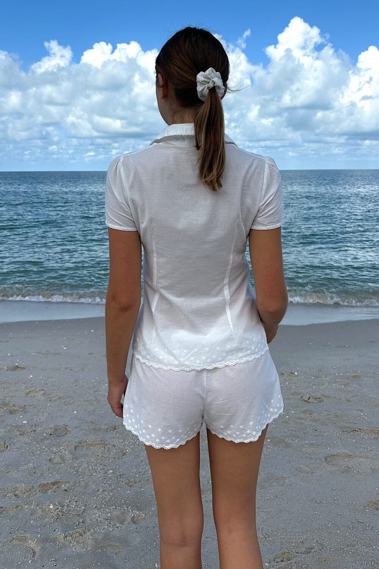 Teagen Top | White / XS/S