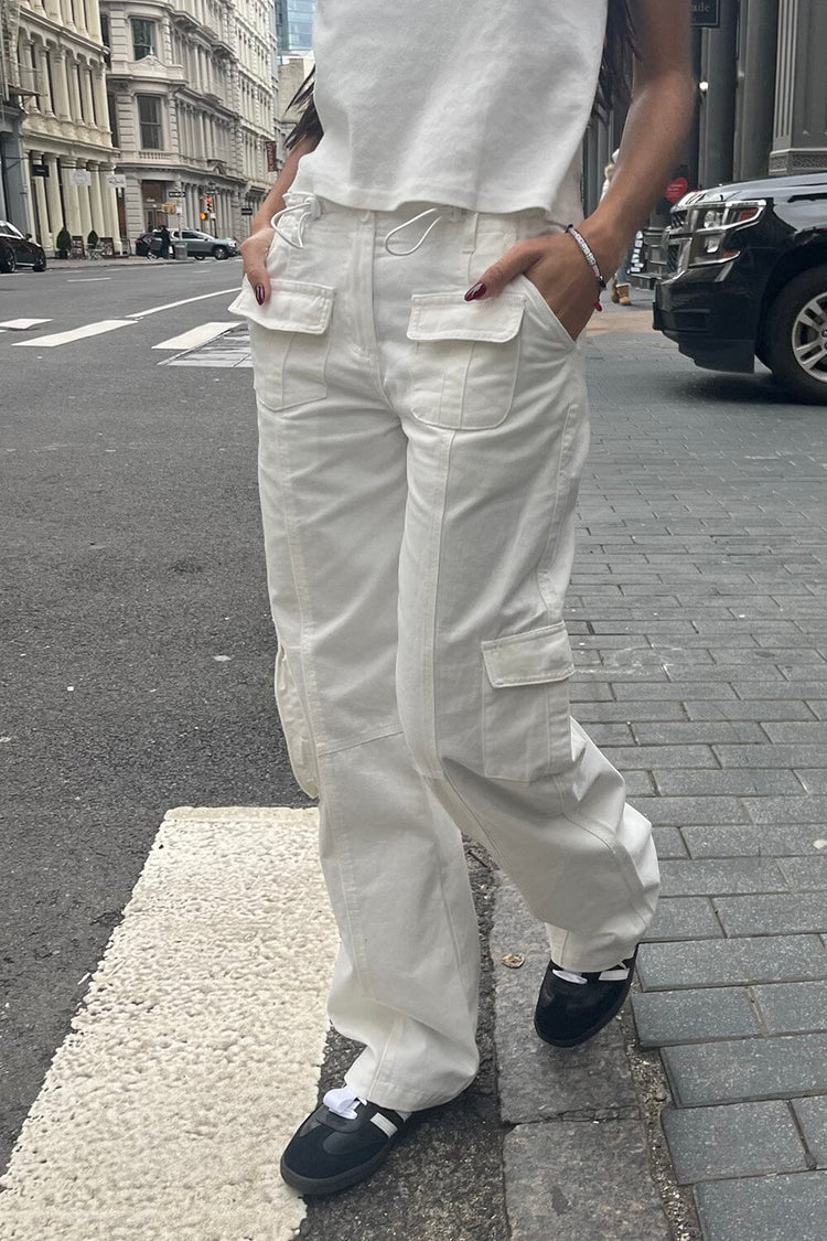 Kim Pants | White / S